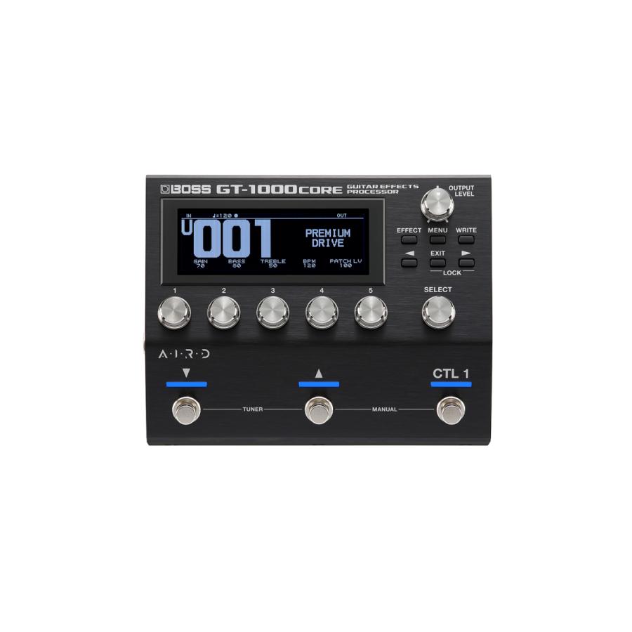 BOSS（ボス） GT-1000CORE Guitar Effects Processor : 愛曲楽器 桜山