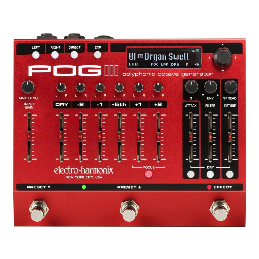 ELECTRO HARMONIX POG3 ポリフォニック・オクターブ・ジェネレーター