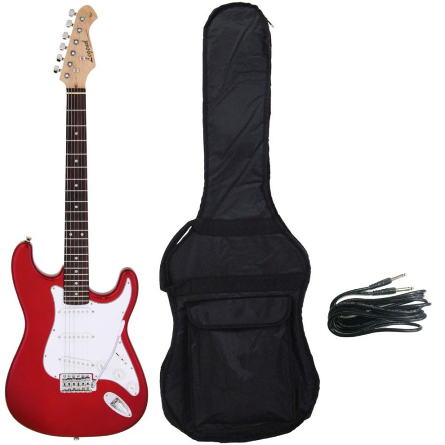 Legend ストラトタイプ キャンディアップルレッド 赤 Legend LST-Z/CA