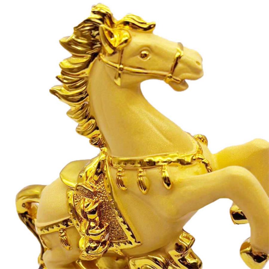 置物 馬 黄金 干支 風水アイテム 金運アップ 財運 金運 健康 仕事 家庭