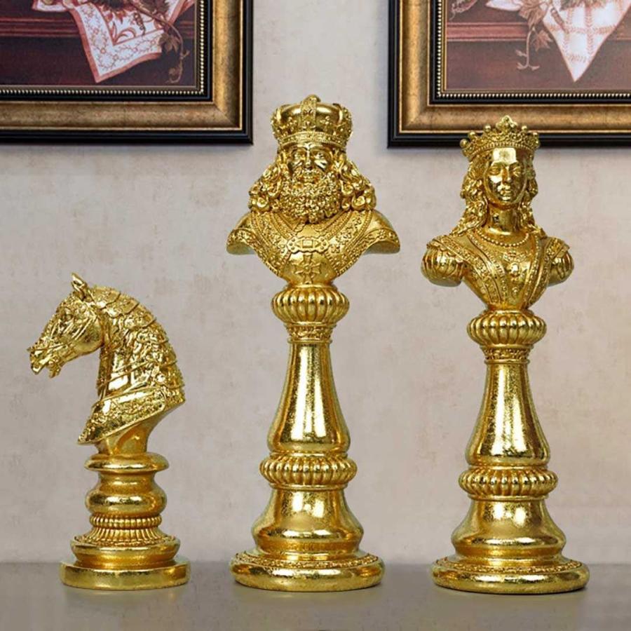 置物 3種類 ナイト キング クイーン ーVer2ー ブラックorホワイトor