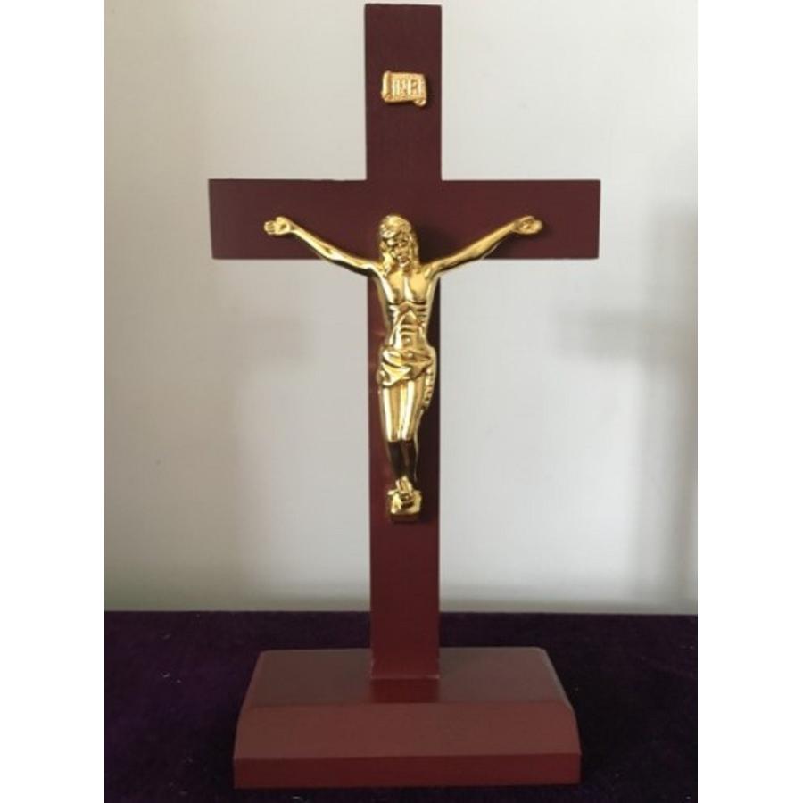 在庫限り木製キリスト像 木製十字架 オブジェ 置物 ビンテージ