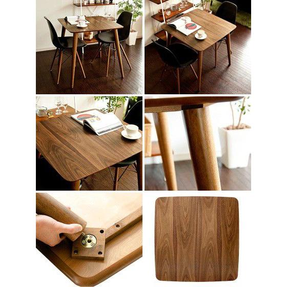 東谷 ダイニングテーブル 2人用 おしゃれ 北欧 単品 正方形 カフェ