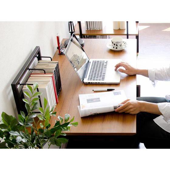 不二貿易（Fuji Boeki） パソコンデスク 120cm おしゃれ シンプル 木製