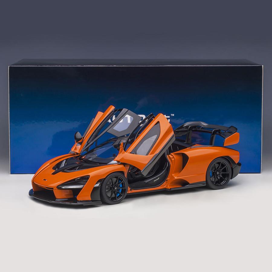 マクラーレン（MACLAREN） ミニカー 1/18 セナ オレンジ McLAREN SENNA