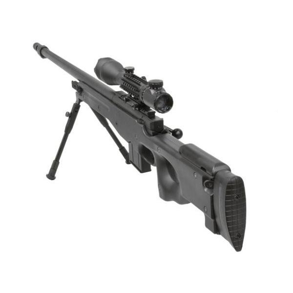L96 AWS スナイパーライフル BK (スコープ バイポッド付) WELL製