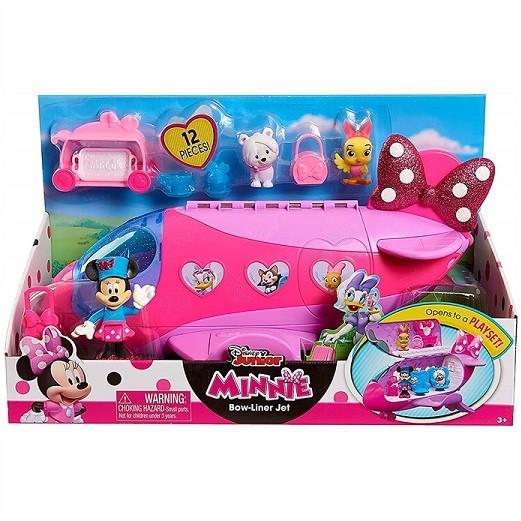 ディズニージュニア】 ミニー ボウライナー ジェット /飛行機