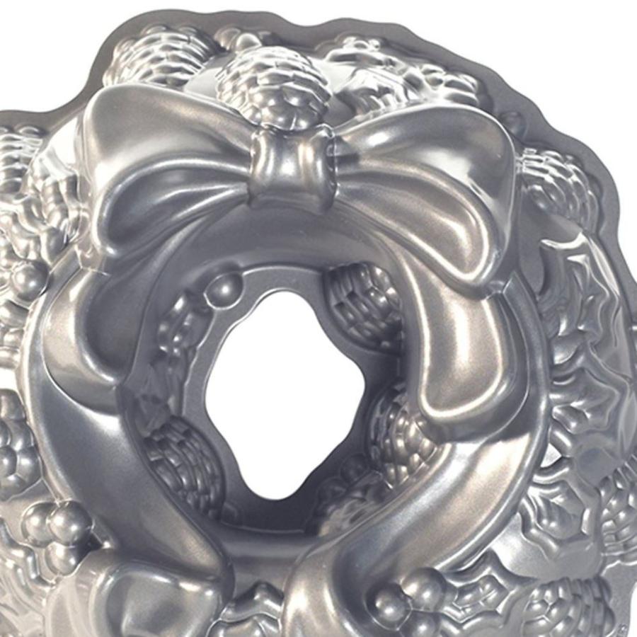 ノルディックウエア ホリデー 花輪 バントパン ケーキ型 クリスマス