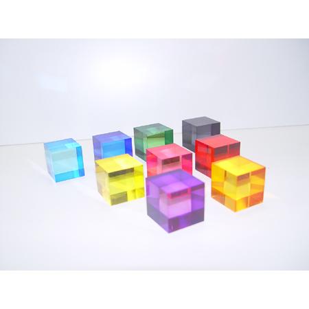 アクリルキューブ（ブロック）10mmX10mmX10mm : アクリルアイ