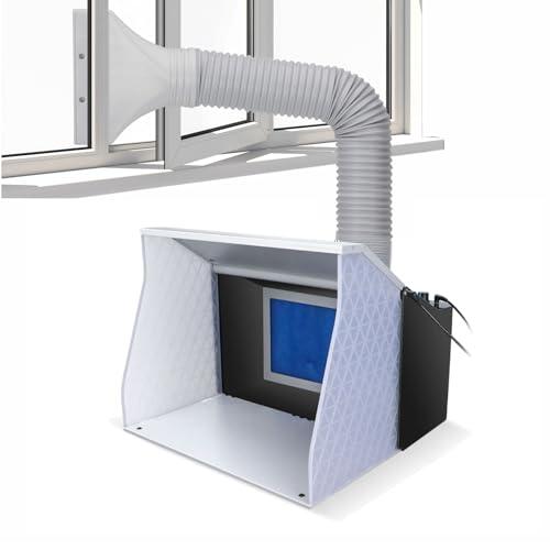 Anesty DuoFan 塗装ブース コンパクトサイズ スプレーブース 2基ファン