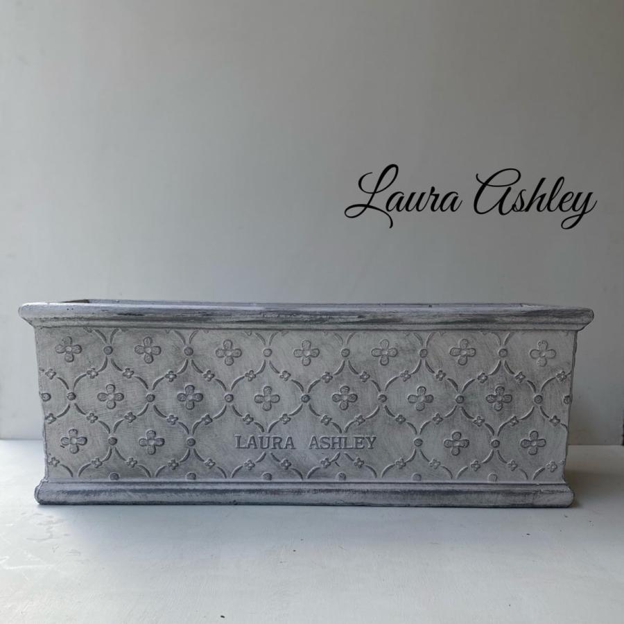 Laura Ashleyローラアシュレイキューブライトプランター［ホワイト