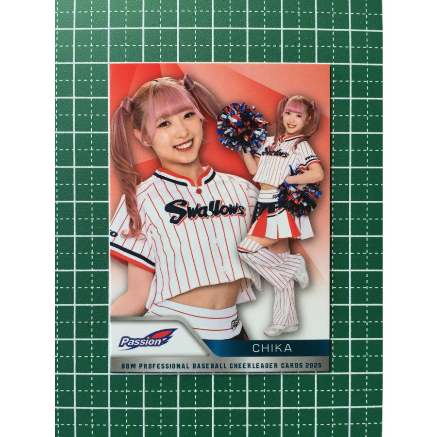 ☆BBM 2025 チアリーダーカード DANCING HEROINE #P04 CHIKA［Passion