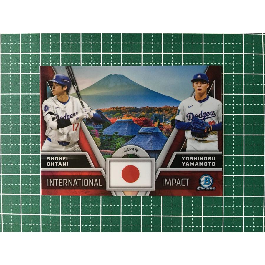 ☆TOPPS MLB 2024 BOWMAN CHROME #II-1 大谷翔平/SHOHEI OHTANI／山本