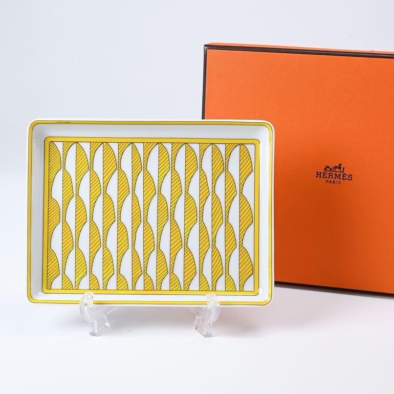 HERMES（エルメス） 寿司プレート 16cm×12cm ソレイユ ドゥ 46089