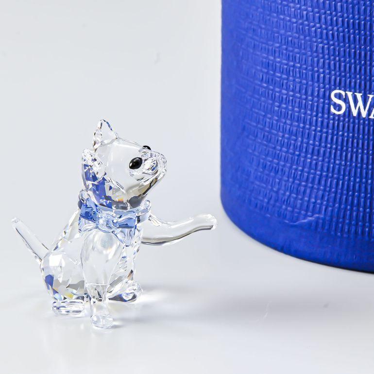SWAROVSKI（スワロフスキー） クリスタルフィギュア 子ネコ 5465837