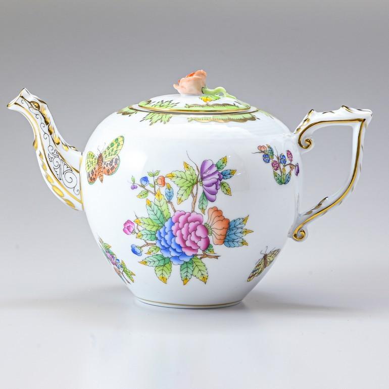 ヘレンド（HEREND） ティーポット ヴィクトリアブーケ 洋食器 800ml
