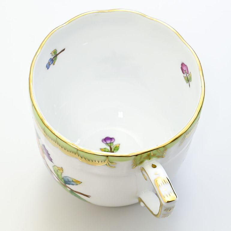 ヘレンド（HEREND） モカカップ&ソーサー ペア 2個セット ヴィクトリア