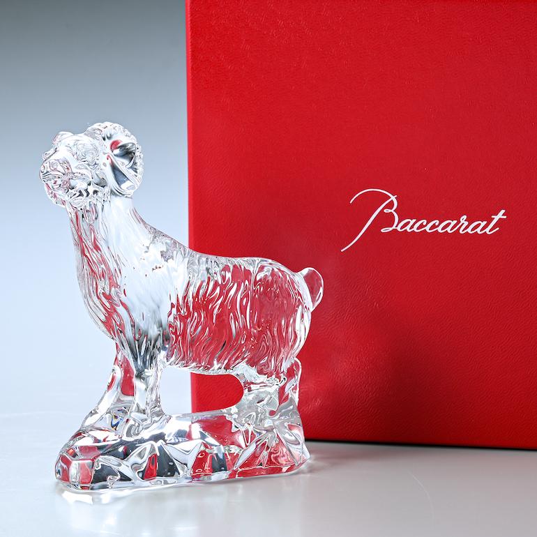 バカラ（Baccarat） クリスタルフィギュア ゾディアック 干支 未(羊