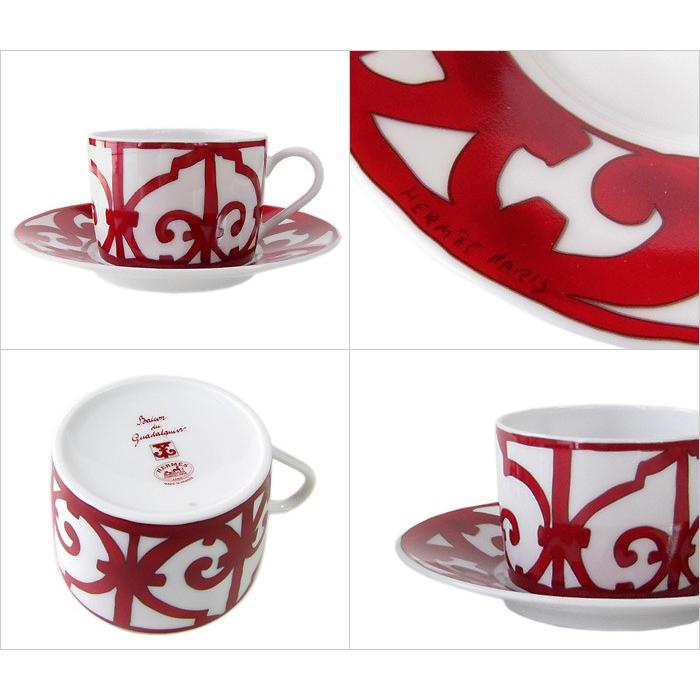 HERMES（エルメス） 単品 ガダルキヴィール レッド 011016P ティー