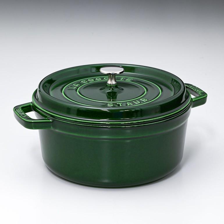 Staub（ストウブ） ピコ ココット ラウンド 24cm 鋳物 ホーロー 鍋