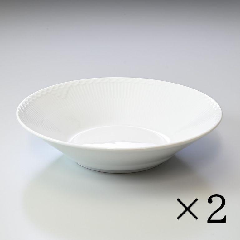 ROYAL COPENHAGEN（ロイヤルコペンハーゲン） 2枚セット ホワイト