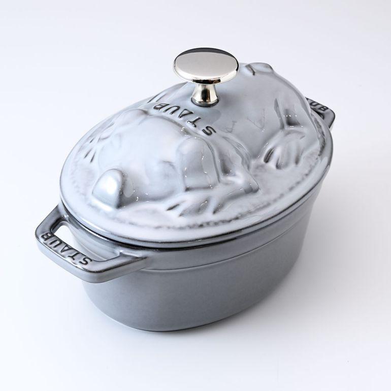 Staub（ストウブ） ピギーココット オーバル 17cm 鋳物 ホーロー 鍋