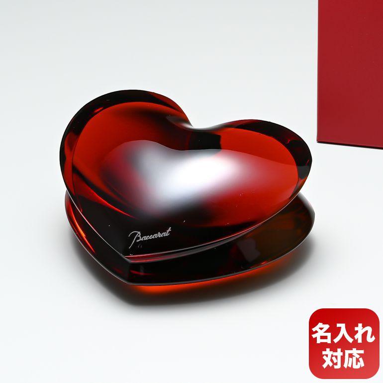 バカラ（Baccarat） ザンザンハート ZINZIN レッド クリスタル