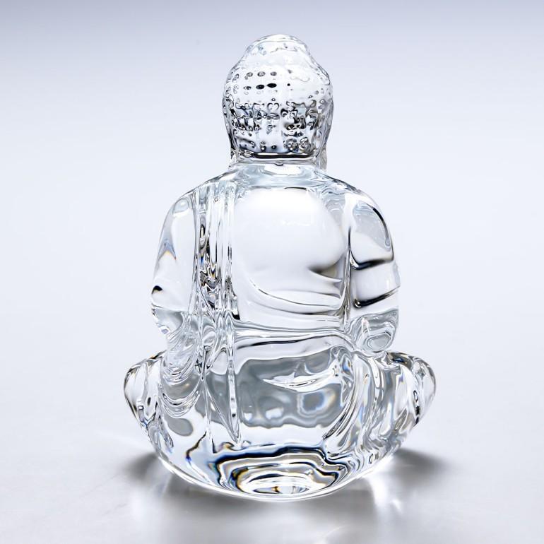 バカラ（Baccarat） クリスタルフィギュア ブッダ 仏陀 クリア 2609200