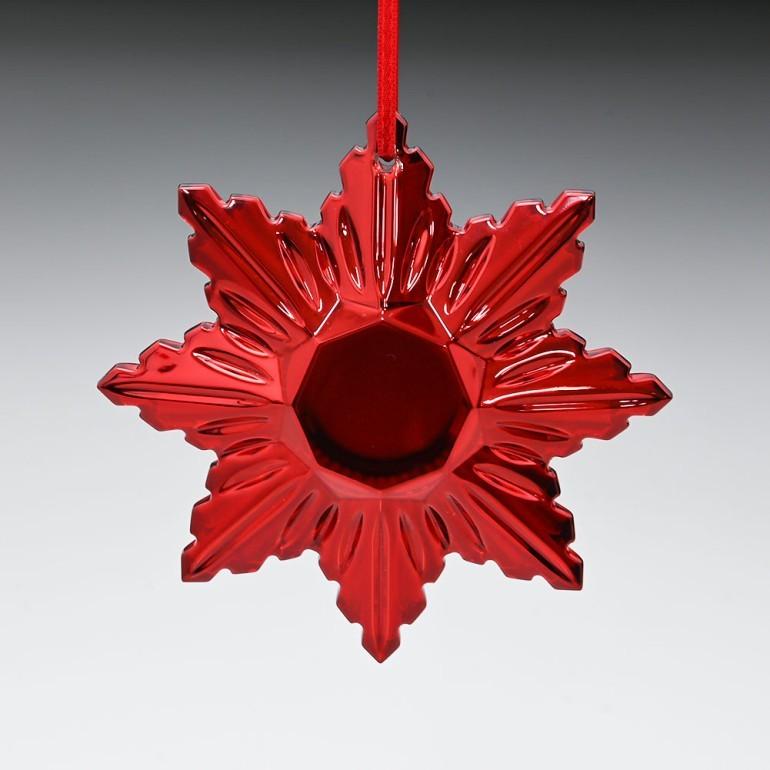 バカラ（Baccarat） オーナメント ノエル クリスマス レッドミラー