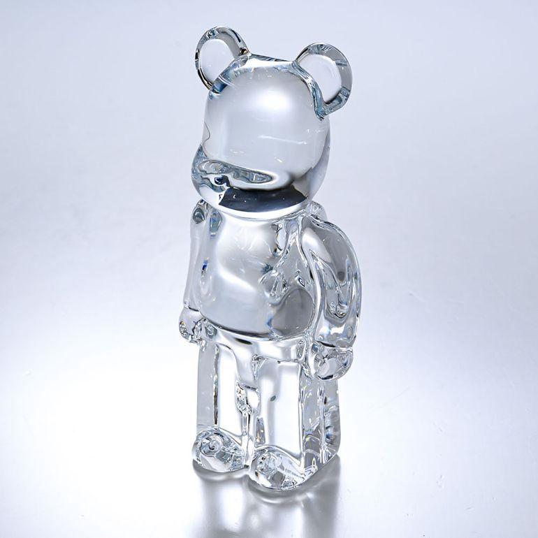 バカラ（Baccarat） クリスタル フィギュア オーナメント クマ ベア
