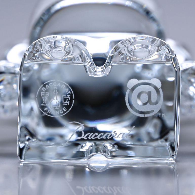 バカラ（Baccarat） クリスタル フィギュア オーナメント クマ ベア