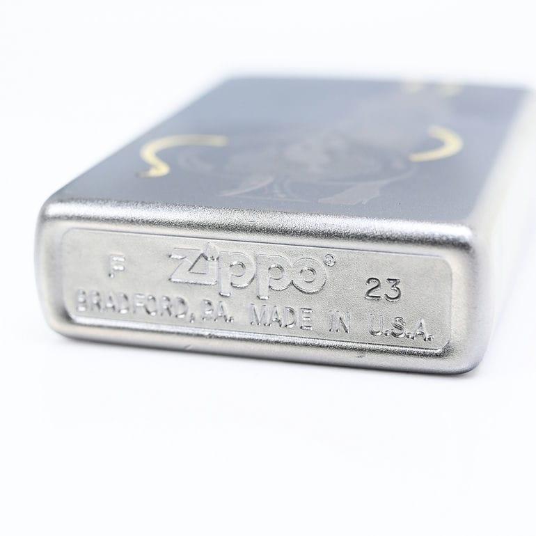 ZIPPO（ジッポー） ライター サテン クローム デビルッシュ エース