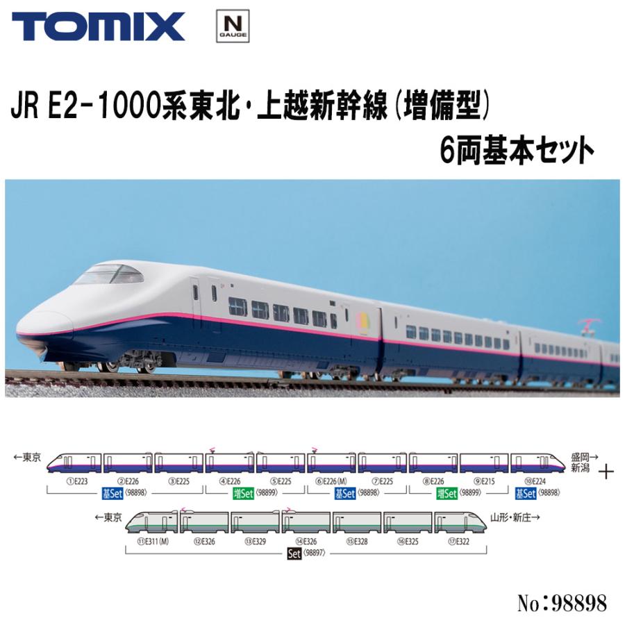 トミックス 【予約 2025年5月予定】No:98898 TOMIX JR E2-1000系東北