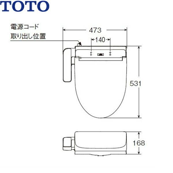 TOTO TCF2223E#SC1 TOTO ウォシュレット BV2 パステルアイボリー 脱臭
