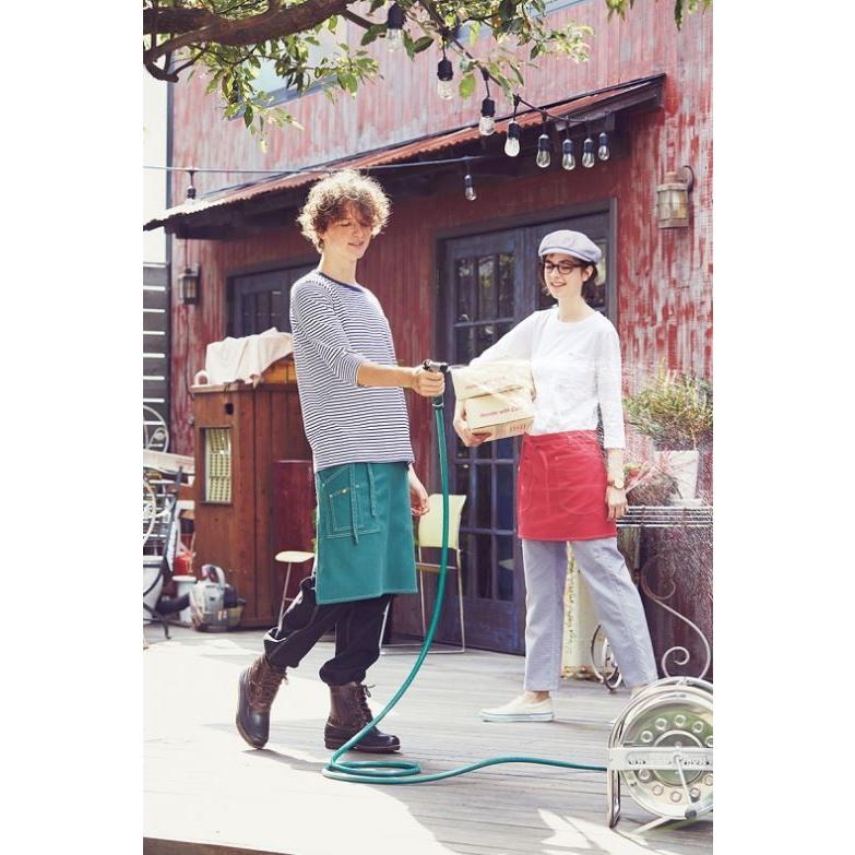 Lee（リー） エプロン デニムエプロン ミドルエプロン デニム ダブル