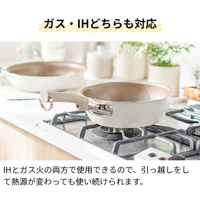 evercook エバークック デコ 22cmフライパン EDIFP22 フライパン ih