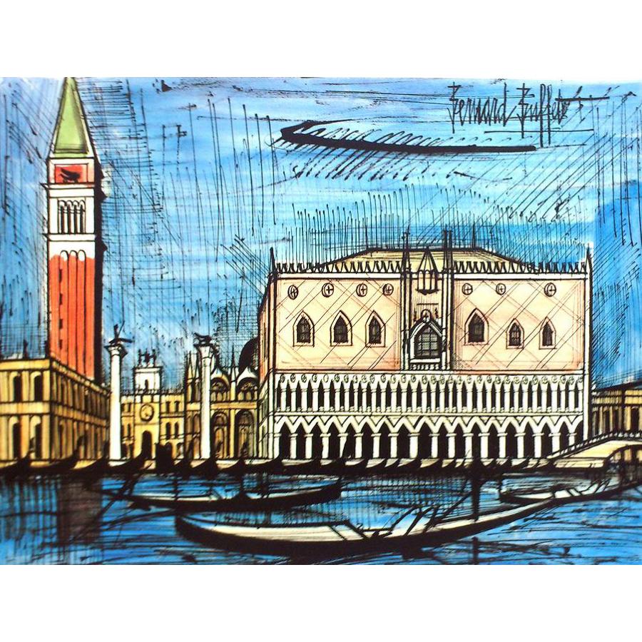 絵画 ビュッフェ 首長官邸 シルクスクリーン刷 （ Bernard Buffet