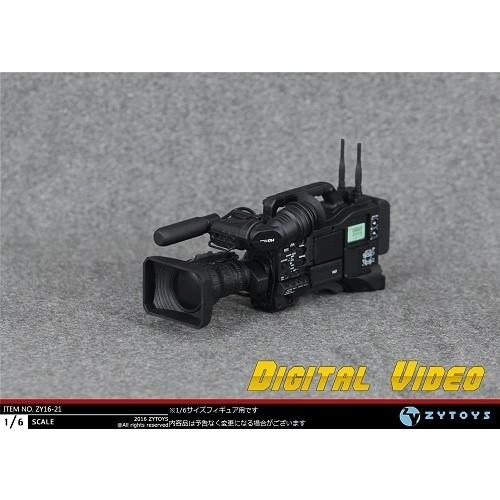 ZY-TOYS 1/6フィギュア用 TVカメラミニチュアセット ZY16-21