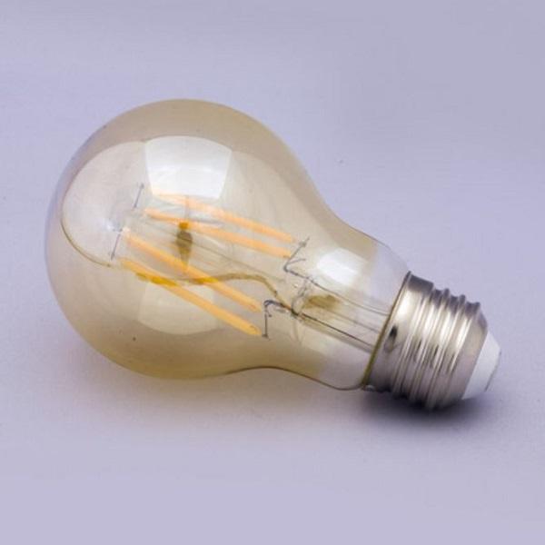 LEDフィラメント電球【4W/E26 梨型シャンデリア電球 CLEAR AMBER