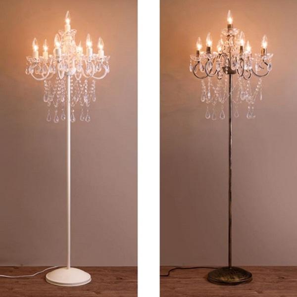 LED電球付】7灯 フロアランプ クリスティ Christy☆E12/電球水雷型
