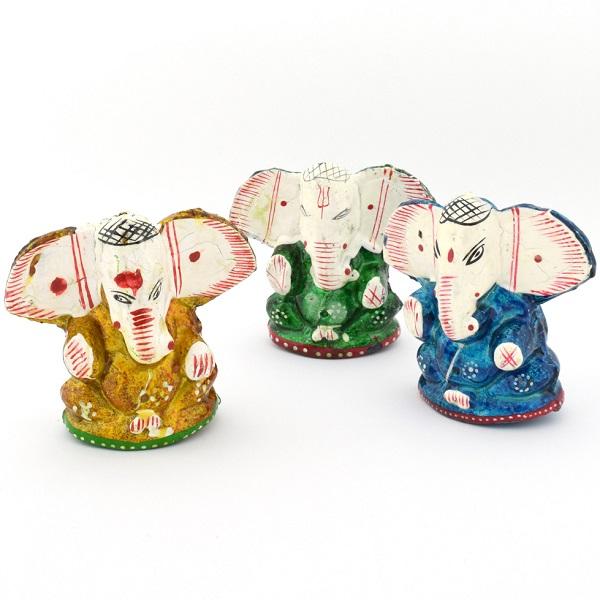 オブジェ ハンドペイントガネーシャ インテリア インテリア雑貨