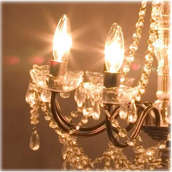 9灯シャンデリア ジュリエット LED電球対応可 ノックダウン 家具