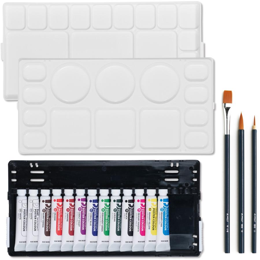 当店オリジナル＞ NICKER ニッカー ファン ポスターカラー 三原色入