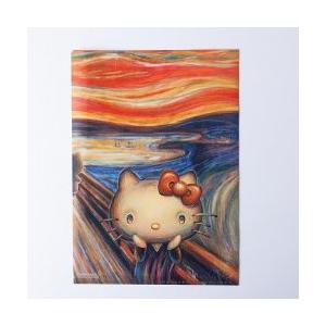 メール便可 ] ハローキティ ミュージアムアートコレクション クリア