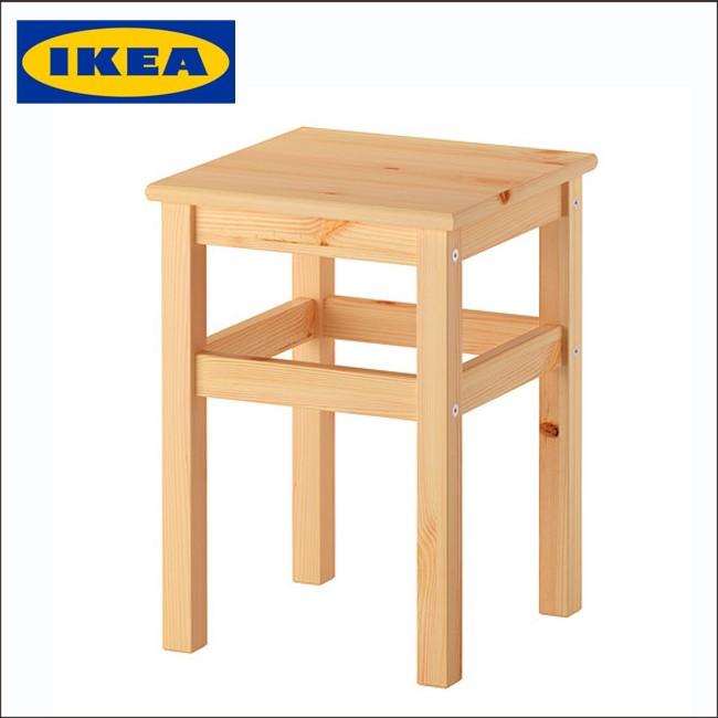 イケア（IKEA） イケア/IKEA /スツール パイン材/スクエア型 45cm 木製