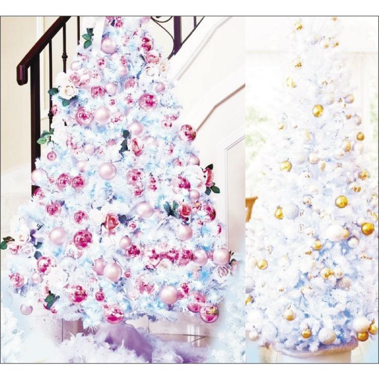 240cmホワイトヌードツリー/防炎性能試験済み/クリスマスツリー/2.4m/1