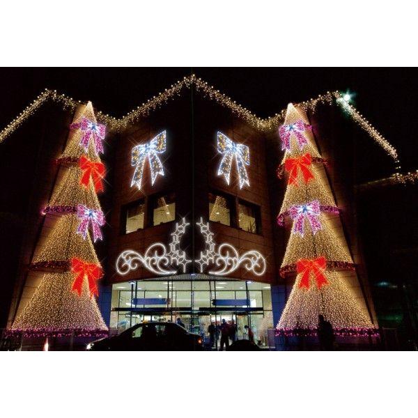 LED クリスタルグロー リボン（大）/プロ施工用のイルミネーション/LED