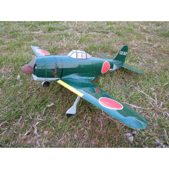 紫電改」1/20 リブ・胴体枠 Halfレーザーカット版バルサキット