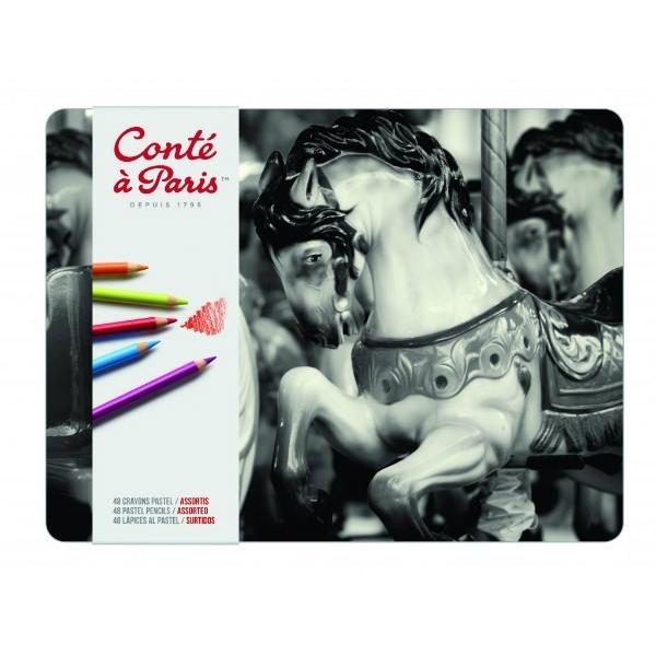 コンテ・ア・パリ パステルペンシル アソートセット 48色セット