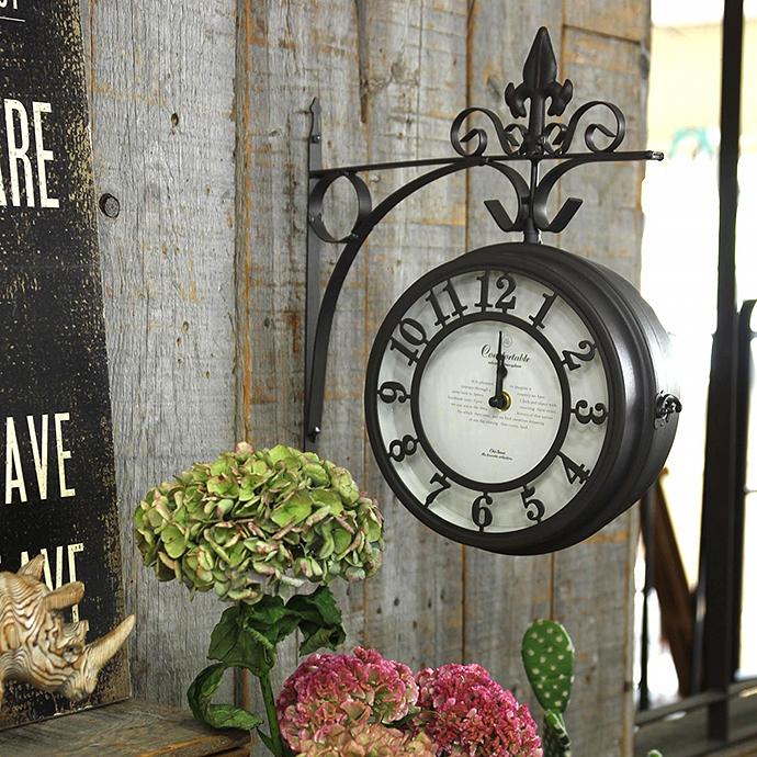 SPICE of Life（スパイス オブ ライフ） 壁掛け 両面 時計